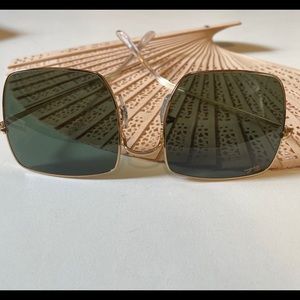 Rayban SQUARE 1971 CLASSIC GOLD sunglasses